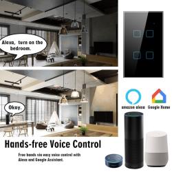 Mouehouse Diy Bluetooth Wi-fi Smart Light Switch Timer Smart Life App  Wireless Remote Control Works With Alexa Google Home - Switches - AliExpress